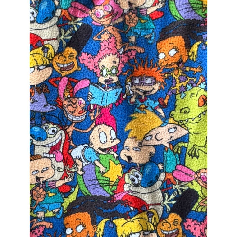 90's PJammy Nickelodeon Pajama Bottom Rugrats Hey Arnold Ren and Stimpy